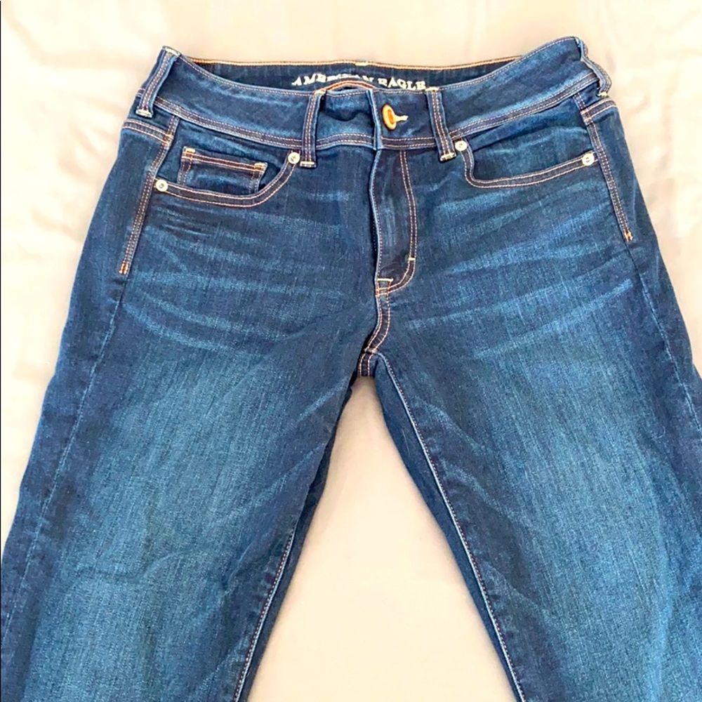 American Eagle size 8 boot cut jeans